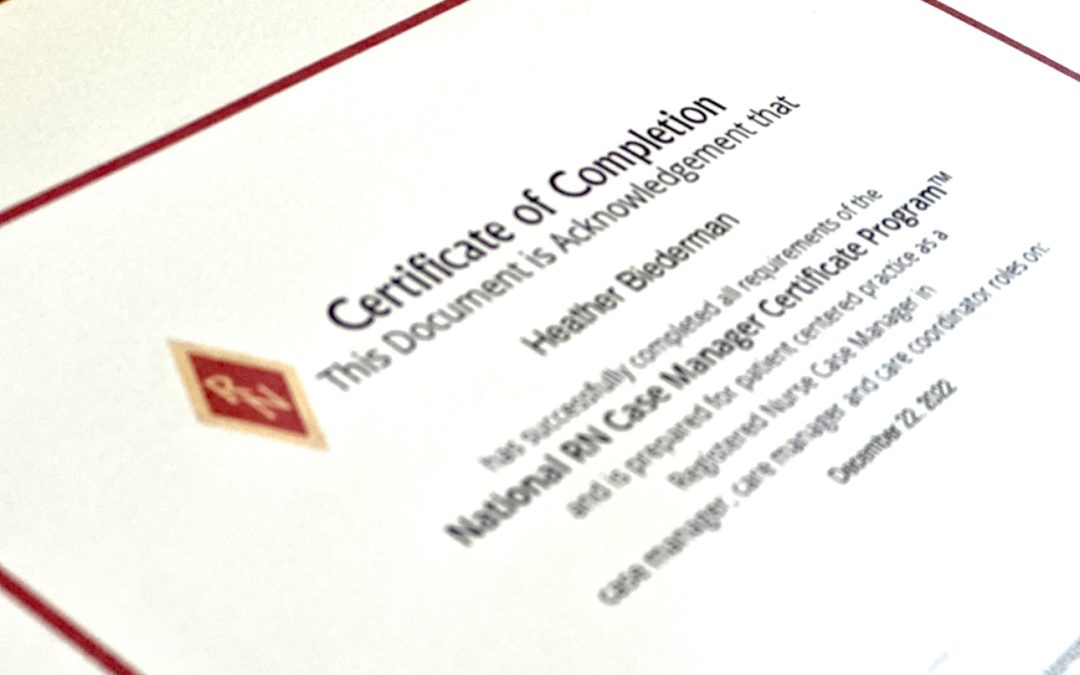 What is Certificate Education in Nursing?